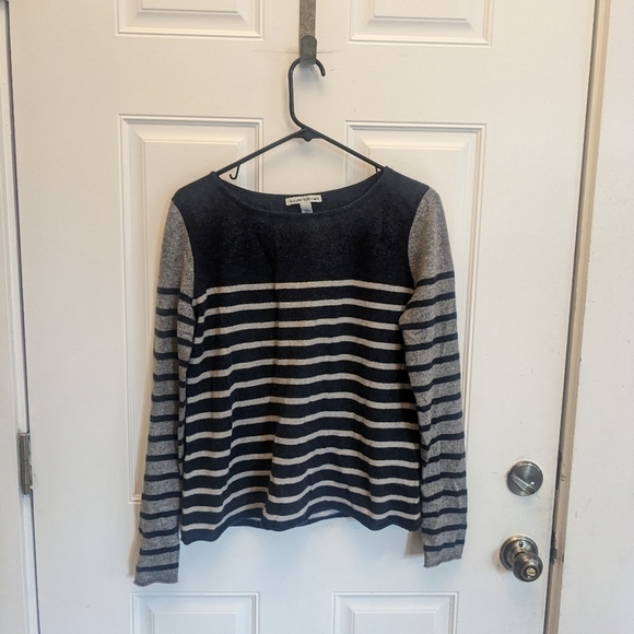 Autumn Cashmere Striped Sweater - Picture 1 of 2
